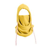 Maxbell Maxbell Balaclava Winter Hat Facial Neck Warmer for Snowboarding Ski Men Women Yellow