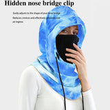 Maxbell Balaclava Ski Bandana Breathable for Snowboarding Hiking Motorcycle blue