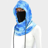 Maxbell Balaclava Ski Bandana Breathable for Snowboarding Hiking Motorcycle blue