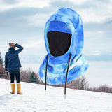 Maxbell Balaclava Ski Bandana Breathable for Snowboarding Hiking Motorcycle blue