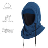 Maxbell Balaclava Ski Bandana Breathable for Snowboarding Hiking Motorcycle dark blue