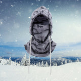 Maxbell Maxbell Balaclava Face Cover Windproof Neck Warmer Balaclava Breathable Mixed Grey