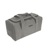 Maxbell Maxbell Canvas Duffle Bag Zipped House Moving Luggage Bag for Laundry Travel Bedding 62cmx30cmx28cm