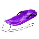 Maxbell Maxbell Snowboard Toboggan Rope Handles Brakes Snow Sledge Master for Winter Outdoor Purple