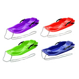 Maxbell Maxbell Snowboard Toboggan Rope Handles Brakes Snow Sledge Master for Winter Outdoor Purple