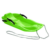 Maxbell Maxbell Snowboard Toboggan Rope Handles Brakes Snow Sledge Master for Winter Outdoor Green