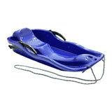 Maxbell Maxbell Snowboard Toboggan Rope Handles Brakes Snow Sledge Master for Winter Outdoor Blue