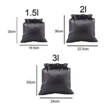 Maxbell Maxbell 3Pcs Floating Bag Camping Fishing Beach Canoe Waterproof Roll Sack
