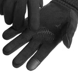Maxbell Maxbell Anti Slip Winter Warm Gloves Mittens Touch Screen Waterproof Soft Mens Black