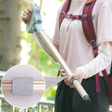 Maxbell Maxbell Multifunctional Trekking Poles Portable Folding Cane Anti Skid for Travel Aureate