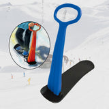 Maxbell Maxbell Durable Snow Sled Snow Downhill for Kids Adults Grass Winter Sledding Fun Blue
