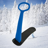 Maxbell Maxbell Durable Snow Sled Snow Downhill for Kids Adults Grass Winter Sledding Fun Blue