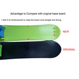 Maxbell Maxbell Durable Snow Sled Snow Downhill for Kids Adults Grass Winter Sledding Fun Blue