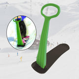 Maxbell Maxbell Durable Snow Sled Snow Downhill for Kids Adults Grass Winter Sledding Fun Green