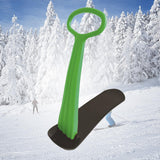 Maxbell Maxbell Durable Snow Sled Snow Downhill for Kids Adults Grass Winter Sledding Fun Green
