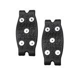 Maxbell Maxbell Traction Cleats Crampons Overshoe Durable for Running Winter Accessory Boots Black
