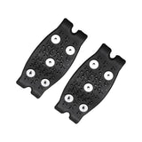Maxbell Maxbell Traction Cleats Crampons Overshoe Durable for Running Winter Accessory Boots Black
