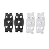 Maxbell Maxbell Traction Cleats Crampons Overshoe Durable for Running Winter Accessory Boots Black