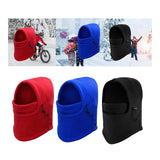 Maxbell Maxbell Balaclava Adjustable Scarf Winter Hat Windproof Neck Warmer Comfortable Red