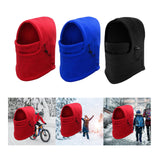 Maxbell Maxbell Balaclava Adjustable Scarf Winter Hat Windproof Neck Warmer Comfortable Red