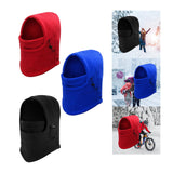 Maxbell Maxbell Balaclava Adjustable Scarf Winter Hat Windproof Neck Warmer Comfortable Red