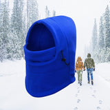 Maxbell Maxbell Balaclava Adjustable Scarf Winter Hat Windproof Neck Warmer Comfortable Blue