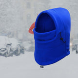 Maxbell Maxbell Balaclava Adjustable Scarf Winter Hat Windproof Neck Warmer Comfortable Blue