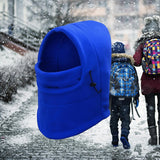 Maxbell Maxbell Balaclava Adjustable Scarf Winter Hat Windproof Neck Warmer Comfortable Blue