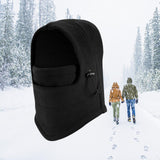 Maxbell Maxbell Balaclava Adjustable Scarf Winter Hat Windproof Neck Warmer Comfortable Black