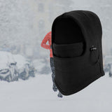 Maxbell Maxbell Balaclava Adjustable Scarf Winter Hat Windproof Neck Warmer Comfortable Black