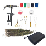 Maxbell Rotary Fly Tying Vise Tools Durable Fly Maker for Travel Outdoor Activities