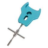 Maxbell Fishing Reel Removal Tool for Fishing Wheel Disassembly Outdoor Activities Blue