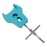 Maxbell Fishing Reel Removal Tool for Fishing Wheel Disassembly Outdoor Activities Blue