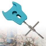 Maxbell Fishing Reel Removal Tool for Fishing Wheel Disassembly Outdoor Activities Blue
