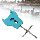 Maxbell Fishing Reel Removal Tool for Fishing Wheel Disassembly Outdoor Activities Blue