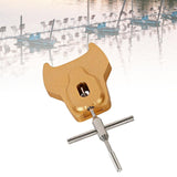 Maxbell Fishing Reel Removal Tool for Fishing Wheel Disassembly Outdoor Activities Gold