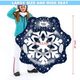 Maxbell Large Inflatable Snow Sleds Snow Tube Winter Toy for Children and Adults