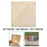 Maxbell Maxbell Fireproof Mat Fireproof Cloth Thermal Resistant Flame Retardant for BBQ Camping Small