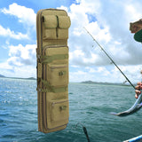 Maxbell Maxbell Fishing Pole wear Resistant Protective Cover Tool Case Men Travel Green