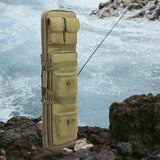 Maxbell Maxbell Fishing Pole wear Resistant Protective Cover Tool Case Men Travel Green