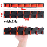 Maxbell Fishing Rod Holder Vertical 6 Rods Rod Stand for Garage Storage Wall Mounted Red