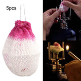 Maxbell Maxbell 5 Pieces Gas Lantern Mantles Non Polluting 100mm for Picnic Accessories