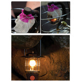 Maxbell Maxbell 5 Pieces Gas Lantern Mantles Non Polluting 100mm for Picnic Accessories