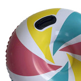 Maxbell Maxbell Winter Snow Tube 35.83inch Kids Adults Sledding Sleigh Inflatable Snow Sled Multicolor