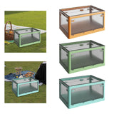 Maxbell Maxbell Camping Storage Box Foldable Stackable Multifunctional for Household Use Yellow