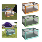Maxbell Maxbell Camping Storage Box Foldable Stackable Multifunctional for Household Use Yellow