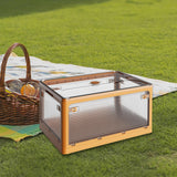 Maxbell Maxbell Camping Storage Box Foldable Stackable Multifunctional for Household Use Yellow