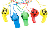 Maxbell Maxbell 5x Basketball Whistle Game Event Gym Party Favors Football Loud Crisp Sound