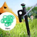Maxbell Maxbell 50Pcs Camping Luminous Multifunctional Round for Mountaineering Outdoor