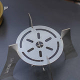 Maxbell Maxbell Compact Alcohol Stove Rack Outdoor Portable for Camping Backpacking Hiking